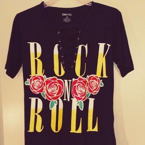 NEW: Hot Ladies Rock & Roll Tee Shirt:  $20 or best offer